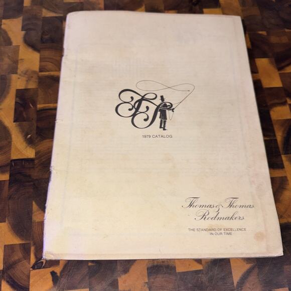 Vintage Thomas Thomas Rodmakers Catalog 1979 - Used